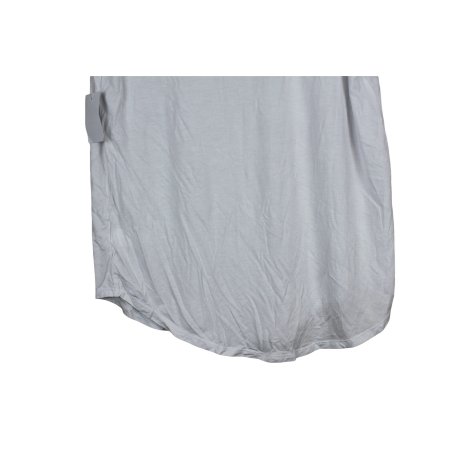 Nwt W. / Wantable White Short Sleeve V-Neck Stretchy Pocket Tee Shirt Size L — image 6 of 8